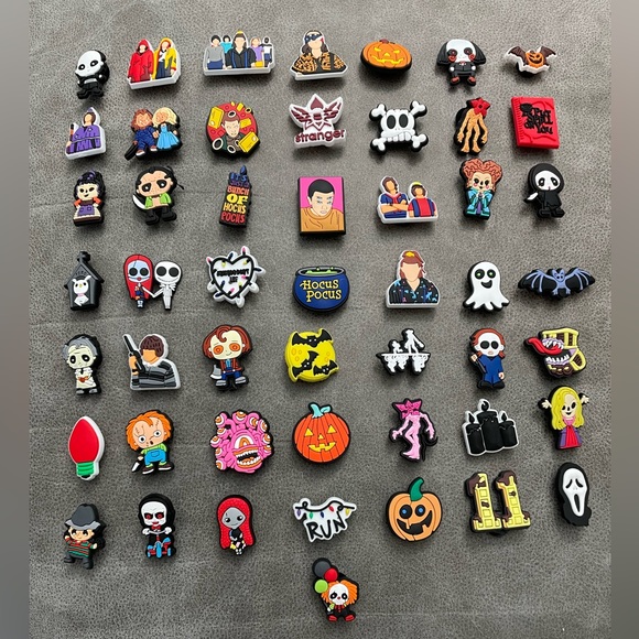 CROCS Accessories - CROCS horror movie/halloween jibbitz